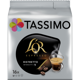 TASSIMO Kapsle pro espressa Ristretto, 16 ks