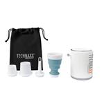 Technaxx mini bateriová vzduchová pumpa, bílá (TX-261)