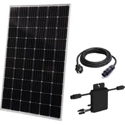 Technaxx solární balkonová elektrárna 300W TX-212, černá