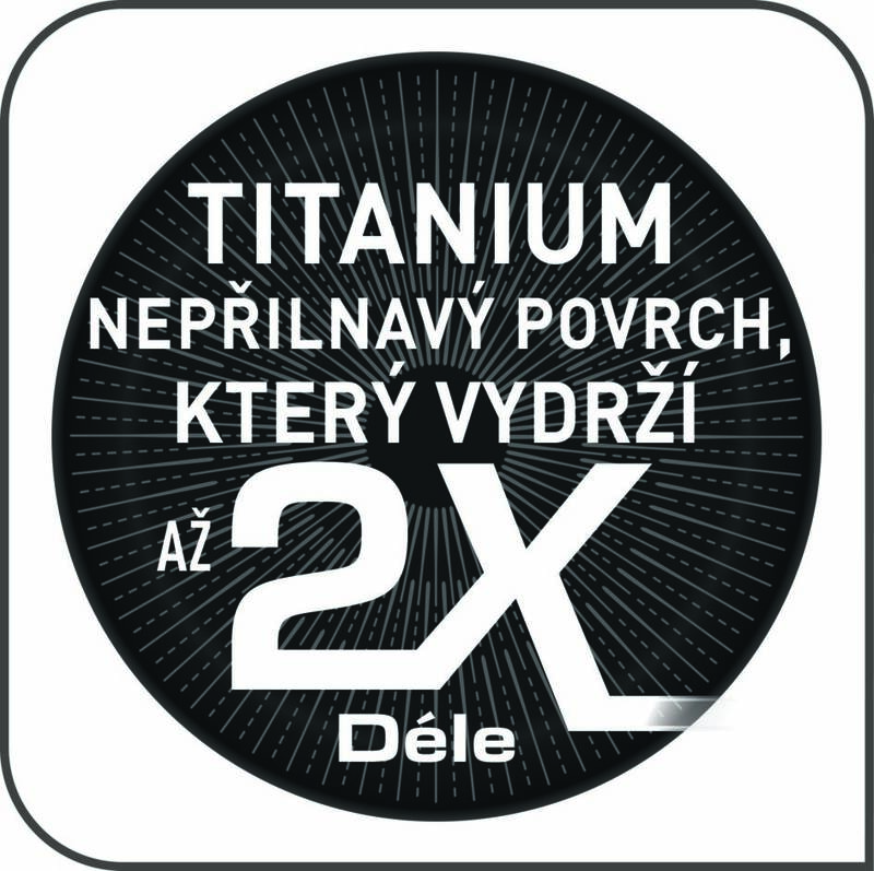 Tefal D5221083 Intenzívna panvica na palacinky Resist, 25 cm