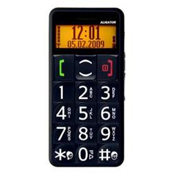 TELEFON Aligátor A300 Senior, velké klávesy, velký LCD, Budík, CZ menu