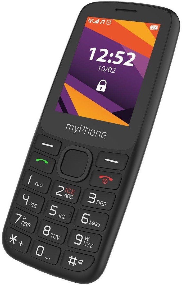 Telefon myPhone 6410 LTE černý