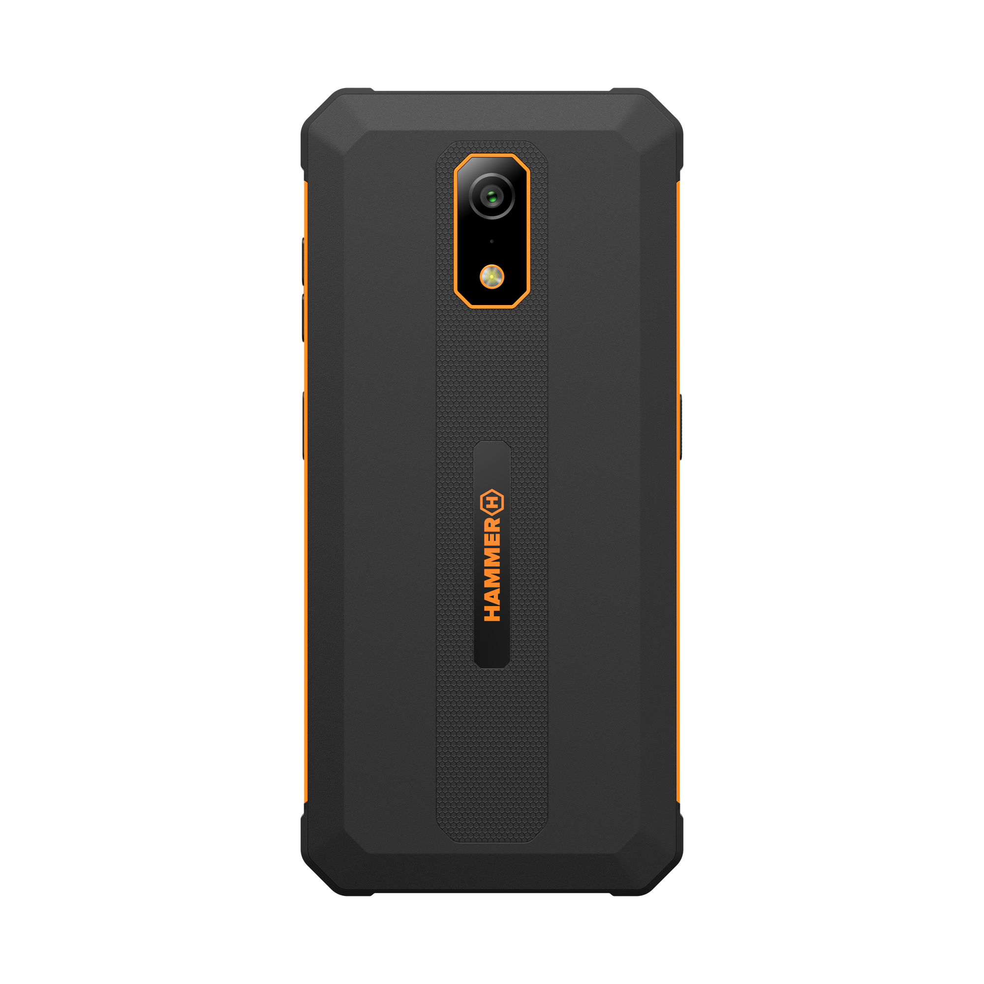 Telefón myPhone Hammer Iron Va v oranžovej farbe