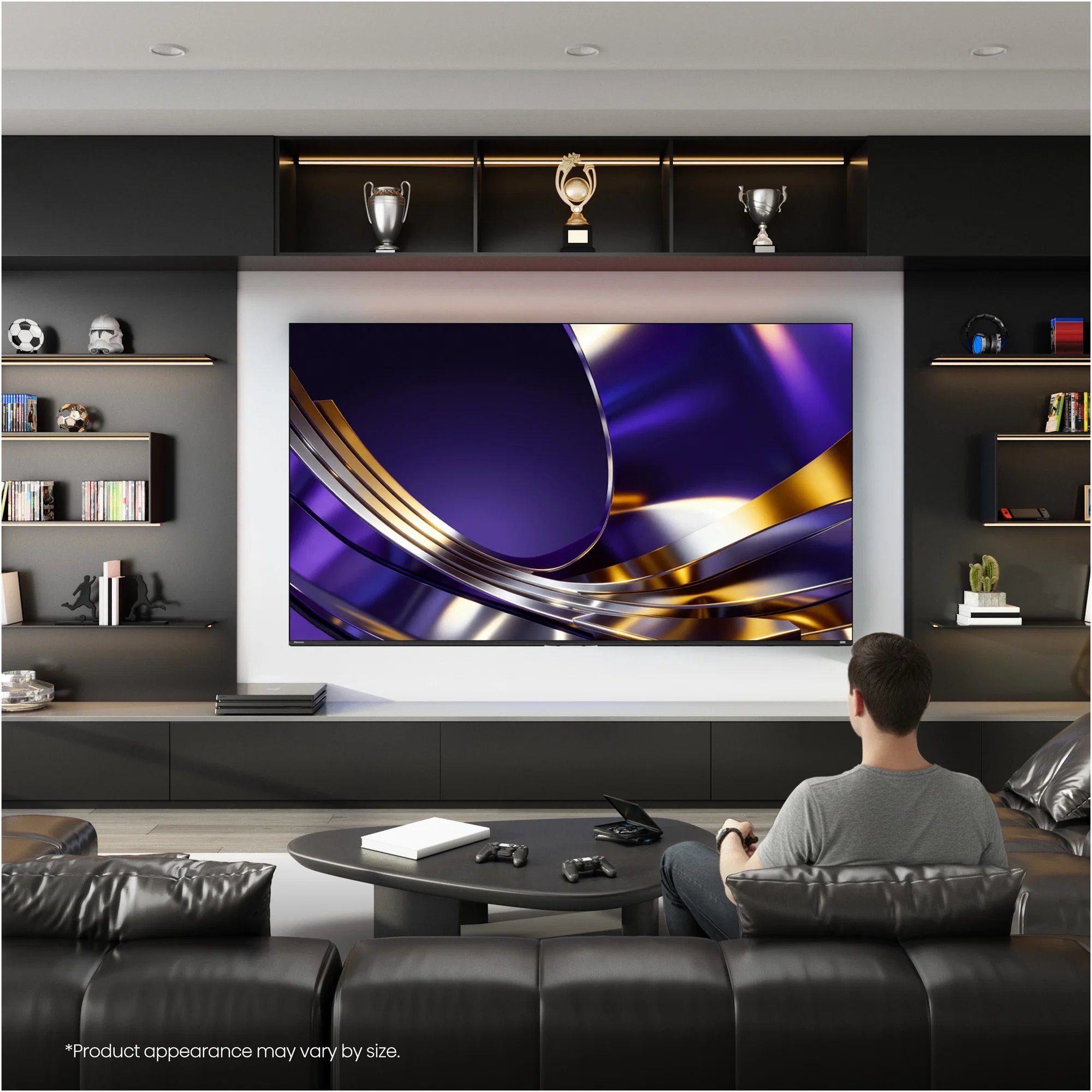 Televízor HISENSE 65U7S PRO Mini LED, 65"/165 cm, 4K Ultra HD, 120 Hz (165 Hz), HDR10+, lokálne stmievanie, DVB-T2/S2/C
