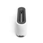 Tellur plameňový aróma difuzér, 240 ml, LED, biely