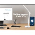 Tellur Smart Light WiFi stolní lampa s nabíječkou, bílá