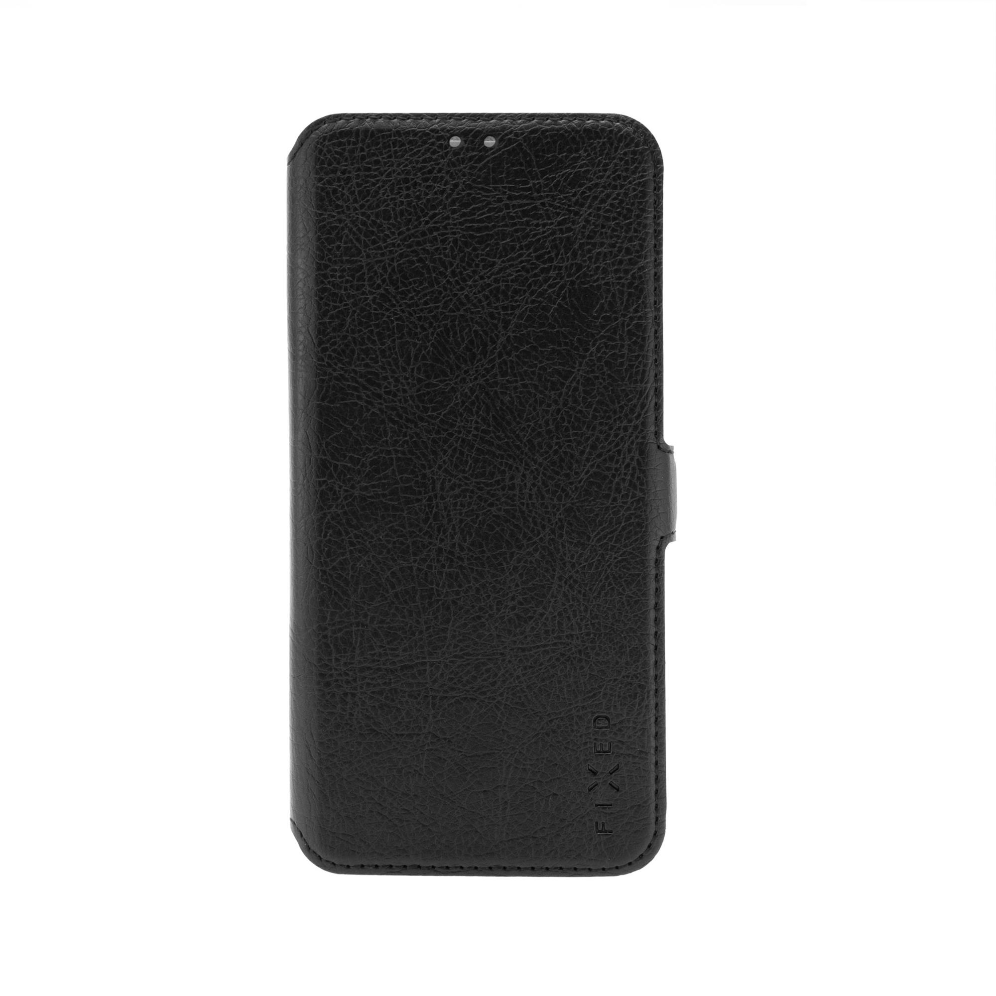 Tematické puzdro typu kniha pre Motorola Moto G Play (2021), čierne