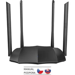Tenda AC8 WiFi AC Gigabit Router 1200Mb/s, 1x GWAN, 3x GLAN, 4x 6dBi antény, WISP, Uni.Repeater, APP