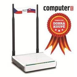 TENDA W309R Wireless-N Router, 802.11b/g/n, 2,4 GHz, 300 Mb/s, 1x WAN, 4x LAN, 2x Ext. Ant. 7 dBi