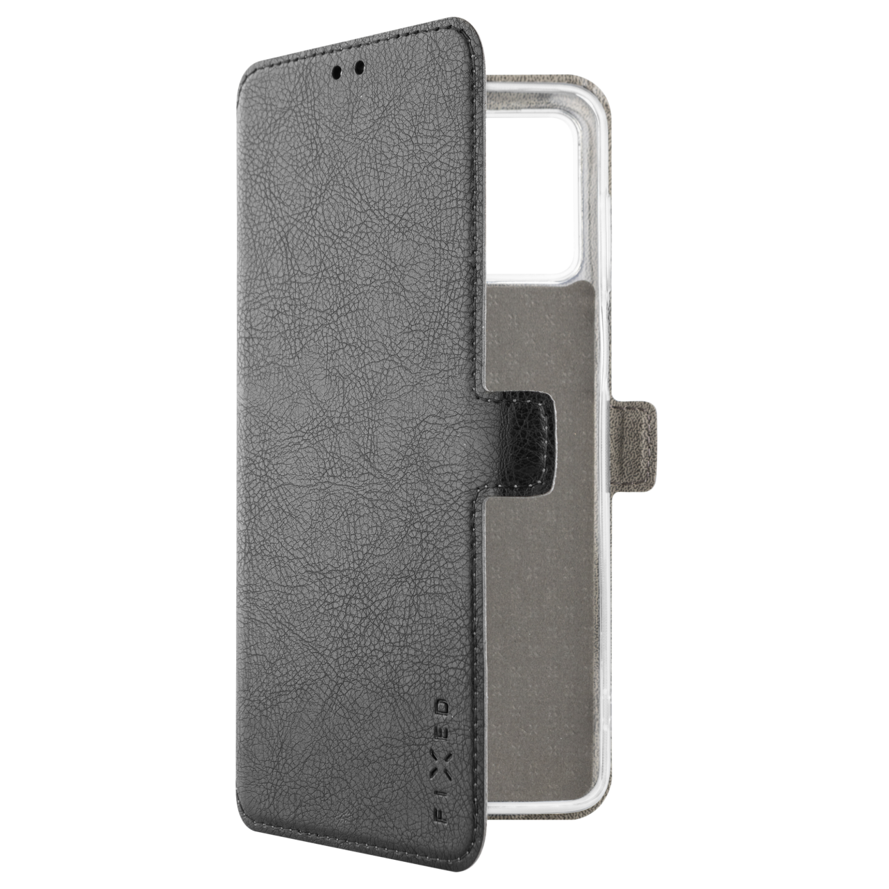 Tenké pouzdro typu kniha FIXED Topic pro Motorola Moto G14, černé