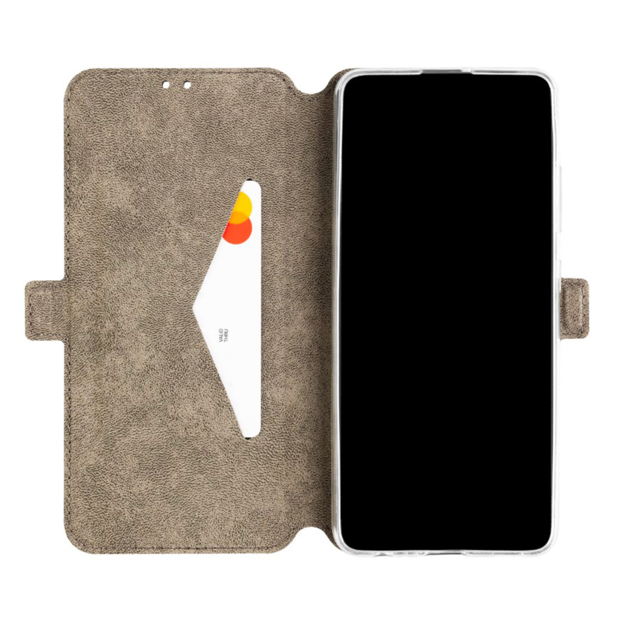 Tenké pouzdro typu kniha FIXED Topic pro Motorola Moto G24 Power, černé