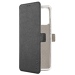 Tenké pouzdro typu kniha FIXED Topic pro Motorola Moto G85/S50 Neo, černé