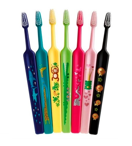 TePe Kids Select Compact Zoo zubní kartáček extra soft