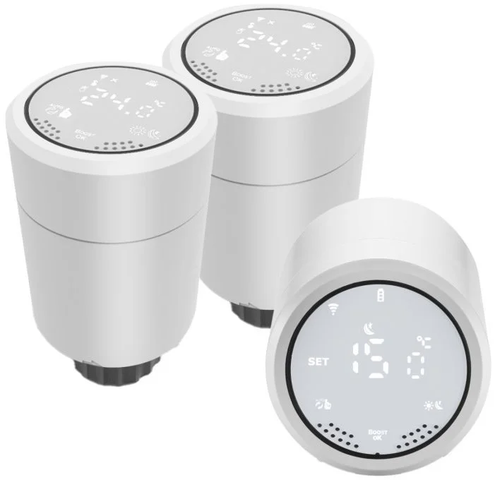 Termostatická hlavica Immax 3x NEO Smart Zigbee