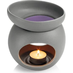 Tescoma Aromalampa pro vonný vosk FANCY HOME Stones, šedá  