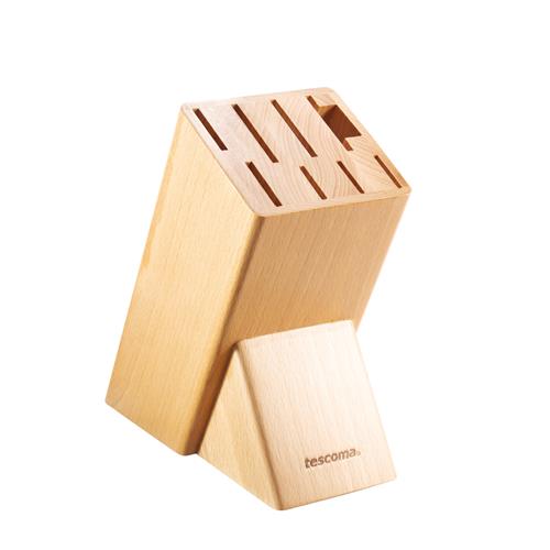  Tescoma  Blok NOBLESSE pro 8 nožů, nůžky na drůbež/ocílku  