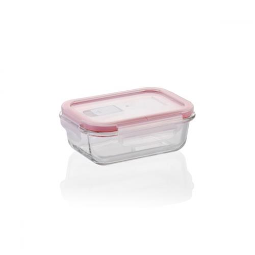 Tescoma Dóza FRESHBOX GLASS 0,4 l, obdélníková