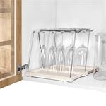 Tescoma Držiak na poháre na víno s odkvapkávačom FlexiSPACE, 330 x 148 mm