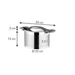 Tescoma Hrnec ULTIMA s poklicí pr. 22 cm, 5,5 l  