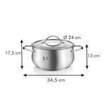 Tescoma Kastról s pokrievkou HARMONY, 24 cm