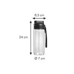 Tescoma Smoothie fľaša PRESIDENT 0,6 l, antracitová