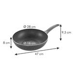  Tescoma WOK pánev MANICO ROSSO, 28 cm  
