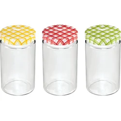 Tescoma Zavařovací sklenice TESCOMA DELLA CASA 700 ml, 3 ks  