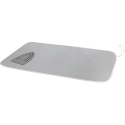 Tescoma Žehlicí deka na stůl s podložkou pod žehličku FANCY HOME, metalická šedá  