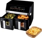 TESLA AirCook DualZone Q787 XXL Deluxe – multifunkčný digitálny fritéz s dvojitou zónou