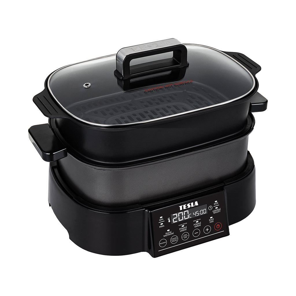 TESLA MultiCook M90 Grill - multifunkční elektrický hrnec