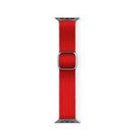Textilný pletený remienok Epico pre Apple Watch 38/40/41 mm - červený