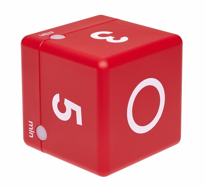TFA 38.2039.05 - Digitálny časovač CUBE - červený