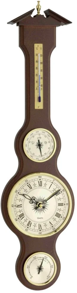 TFA 45.3004.04 - Meteorologická stanica s teplomerom, vlhkomerom, barometrom a hodinami