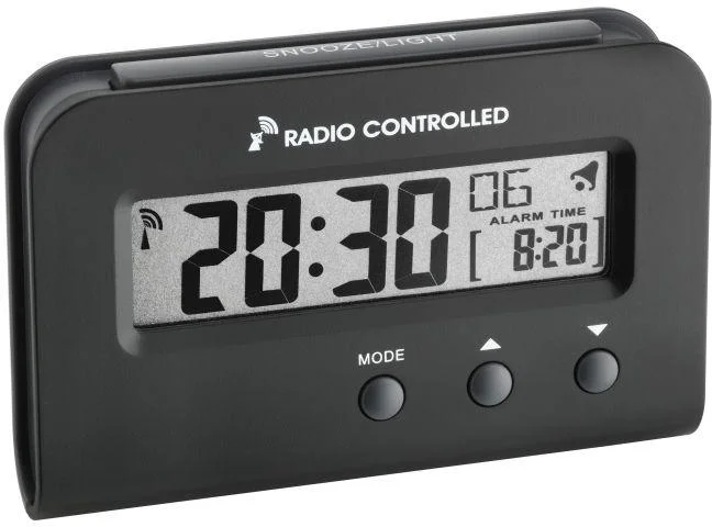 TFA 60.2513.01 - Rádiom riadený digitálny budík