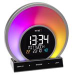 TFA Digitálny budík s farebným podsvietením, teplotou a vlhkosťou SOLUNA TFA60.2026.01