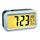 TFA radio-controlled digital alarm clock with backlight 60.2553.01 LUMIO PLUS - black