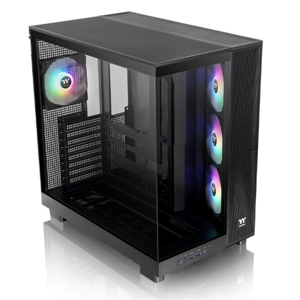 THERMALTAKE View 380 XL TG ARGB, černá