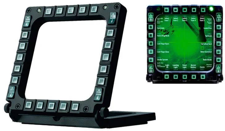 Thrustmaster MFD Cougar Pack, navigačné panely