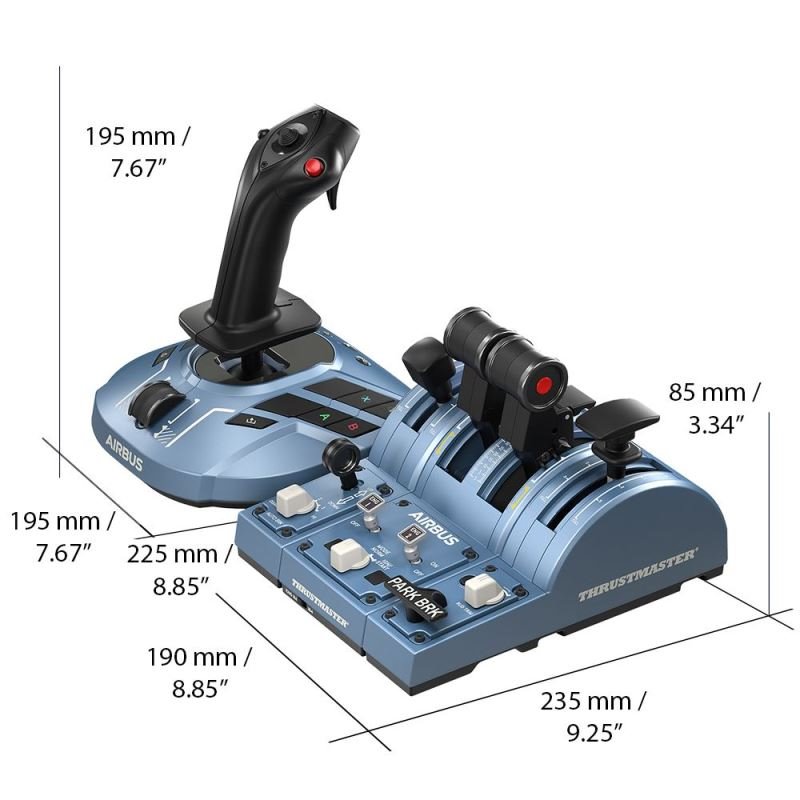 Thrustmaster TCA Captain Pack X Airbus Edice