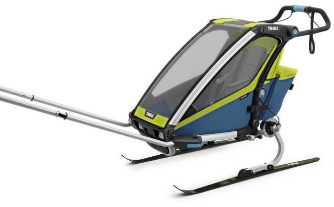 thule chariot sport 1 blue