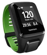TomTom Runner 3 Cardio (S), černá/zelená