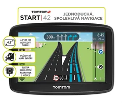 TomTom START 42 Europe LIFETIME mapy