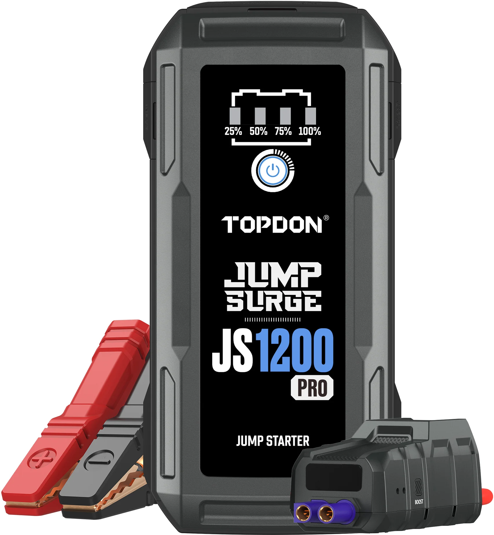 TOPDON Auto Jump Starter JumpSurge 1200 PRO, 10000 mAh