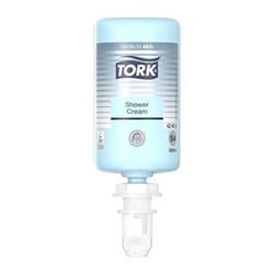 TORK Tekuté mýdlo "Cream Shower", světle modrá, 1 l, systém S4424601