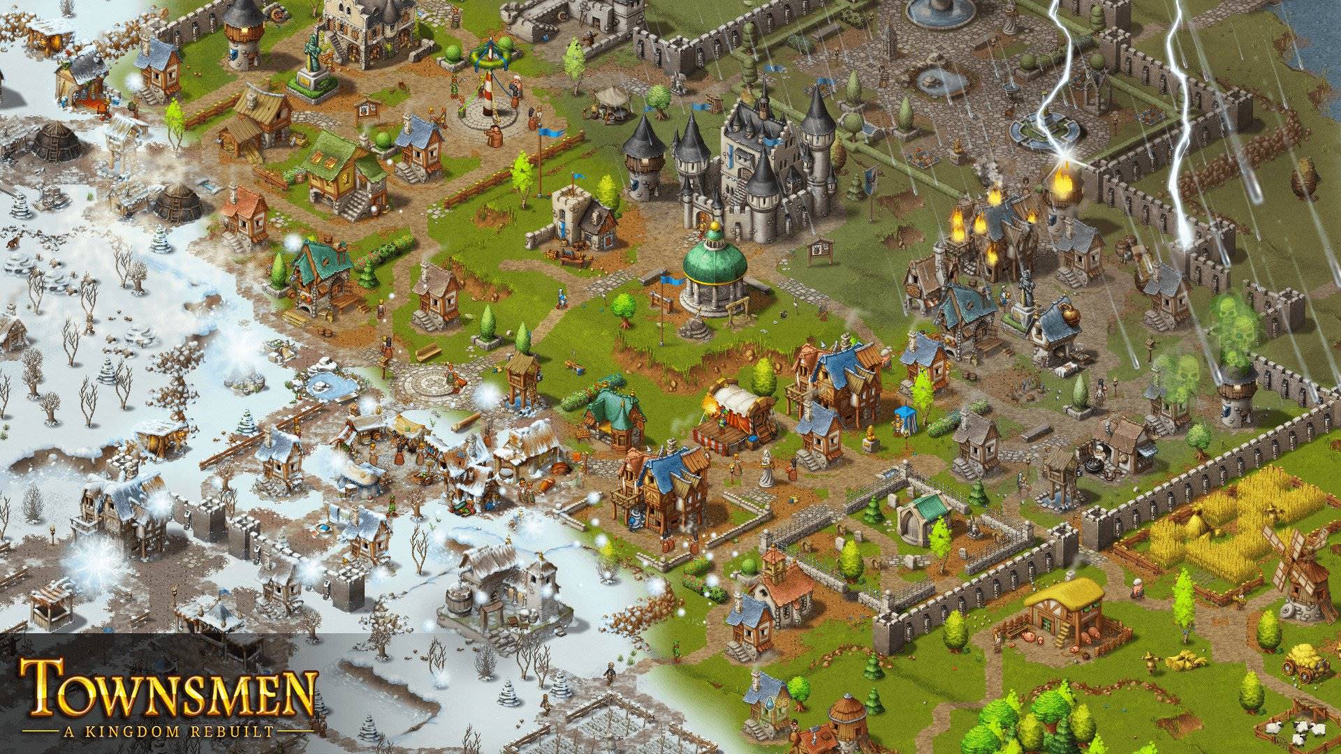 Townsmen A Kingdom Rebuilt elektronická licence