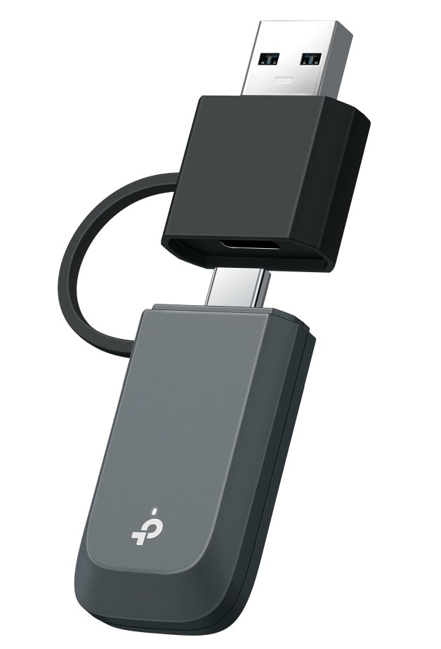 TP-link Archer TBE400U BE6500 Trojpásmový bezdrôtový USB adaptér Wi-Fi 7 Mini
