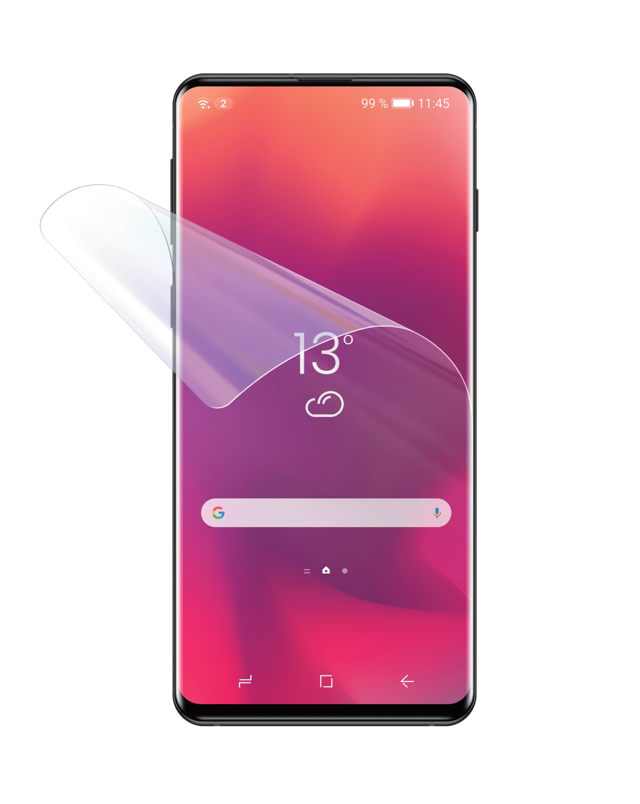 TPU folie FIXED Invisible Protector pro Motorola Edge 50 Ultra, 2ks