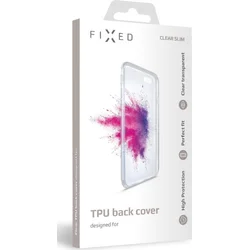 TPU gelové pouzdro FIXED pro Apple iPhone 12 Pro, čiré