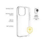 TPU gélové puzdro FIXED Slim AntiUV pre Apple iPhone 14 Pro Max, číre