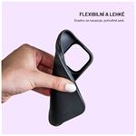 TPU gélový kryt FIXED ReStory pre Apple iPhone 17 Pro Max, čierny